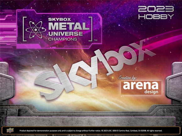 2023 Skybox Metal Universe Champions 4-Box Break #1 RANDOM FIRST LETTER (13 SPOTS)
