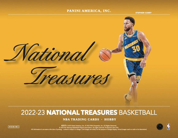 2022/23 National Treasures Basketball Hobby Case Break #2 RANDOM TIERED TEAMS (10 SPOTS)